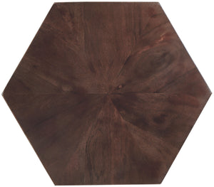 Diamante Brown End Table 234Brown-ET Meridian Furniture