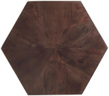 Diamante Brown End Table 234Brown-ET Meridian Furniture