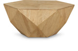 Diamante Oak Coffee Table 234Oak-CT Meridian Furniture