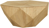 Diamante Oak Coffee Table 234Oak-CT Meridian Furniture