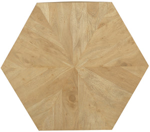 Diamante Oak Coffee Table 234Oak-CT Meridian Furniture