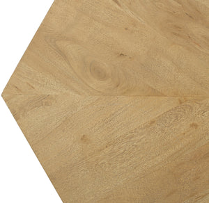 Diamante Oak Coffee Table 234Oak-CT Meridian Furniture