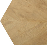 Diamante Oak Coffee Table 234Oak-CT Meridian Furniture