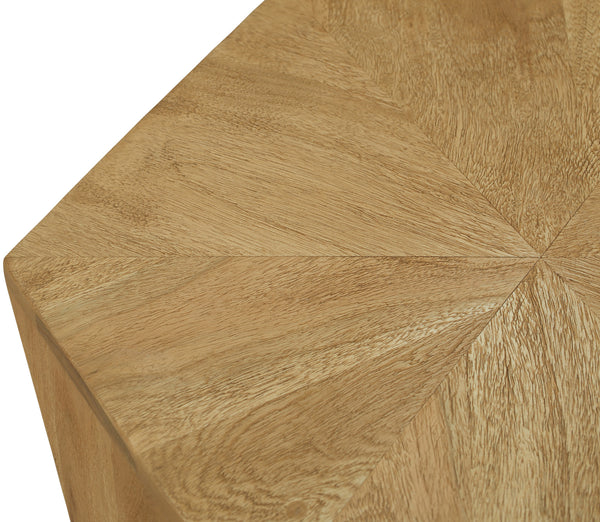 Diamante Oak End Table 234Oak-ET Meridian Furniture