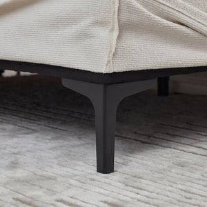 English Elm 31.69" Modular Chenille Sofa Bed with Pocketed Springs for Studio or Bedroom Use W3189P438356