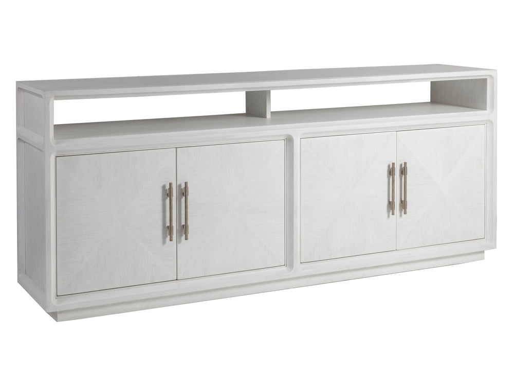 Lexington Artistica Home Marcel Media Console - Contemporary Mahogany Design With Unique Finishes And Adjustable Shelves Inverno Wood 2350-907