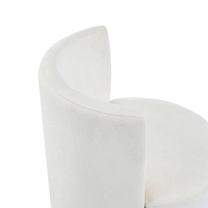 English Elm Christopher Knight Home® - Modern Swivel Upholstered Side Chair In Beige - Stylish, Comfortable, And Space-Saving Design For Any Room N768P331578B