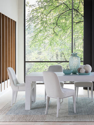 Lexington Artistica Home Osiris Contemporary Rectangular Dining Table - Unique Mahogany Design With Stunning Inverno Finish Inverno Wood 2351-877