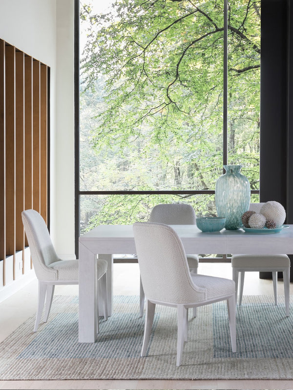 Lexington Artistica Home Osiris Contemporary Rectangular Dining Table - Unique Mahogany Design With Stunning Inverno Finish Inverno Wood 2351-877