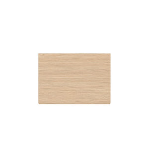 Alpine Furniture June Nightstand Light Oak With Soft-Close Dovetail Drawers, Recessed Pulls & Vintage-Modern Style 2359OAK-02