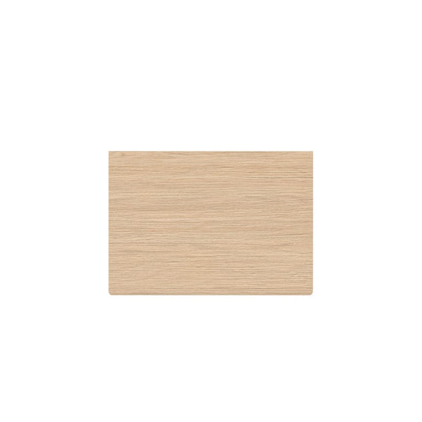 Alpine Furniture June Nightstand Light Oak With Soft-Close Dovetail Drawers, Recessed Pulls & Vintage-Modern Style 2359OAK-02