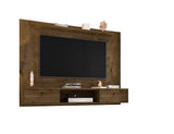 Manhattan Comfort Liberty Mid-Century Modern Floating Entertainment Center Rustic Brown 235BMC9