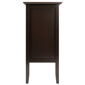 Winsome Wood Melba Buffet Cabinet In Coffee Finish - Elegant Storage Solution For Dining & Living Spaces Coffee Composite Wood ,Metal 23646-winsome-wood