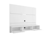 Manhattan Comfort Vernon Mid-Century Modern Floating Entertainment Center White 236BMC6