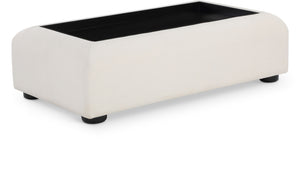 Diana Cream Coffee Table 236Black-C Meridian Furniture