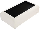 Diana Cream Coffee Table 236Black-C Meridian Furniture