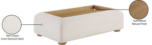 Diana Cream Coffee Table 236Natural-C Meridian Furniture