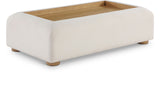 Diana Cream Coffee Table 236Natural-C Meridian Furniture