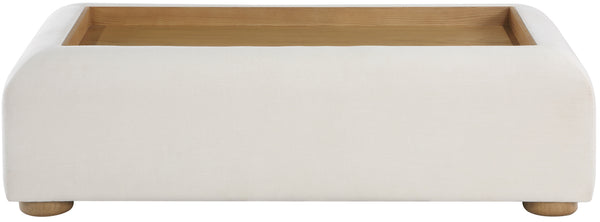 Diana Cream Coffee Table 236Natural-C Meridian Furniture