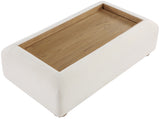 Diana Cream Coffee Table 236Natural-C Meridian Furniture