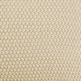 INK+IVY Bree Knit Casual Euro Pillow Cover II30-871 Ivory