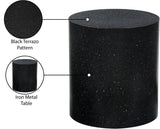 Terrazo End Table 237Black-E Meridian Furniture