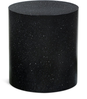 Terrazo End Table 237Black-E Meridian Furniture