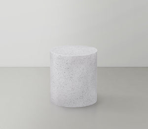 Terrazo End Table 237White-E Meridian Furniture