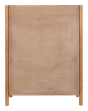 Zuo Modern Beleza Dresser - Premium Rubberwood Construction With Modern Design, Perfect For Stylish Storage Solutions Walnut Rubberwood 110658-zuo-modern