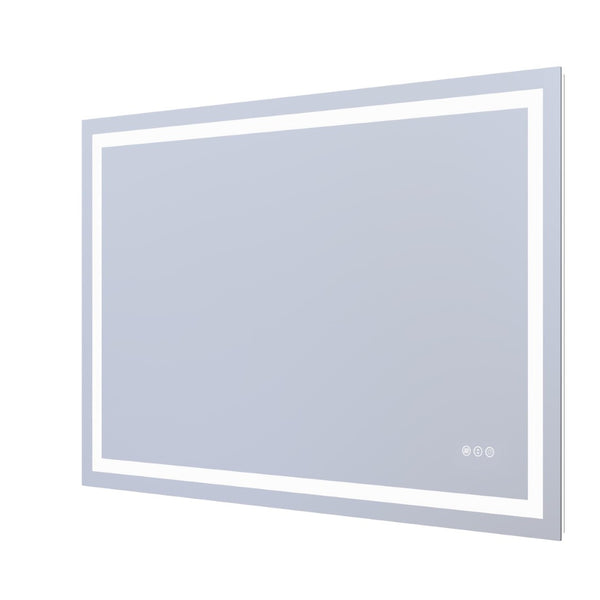 English Elm 48" X 32" Led Vanity Mirror Dual Lit Dimmable Anti-fog Bathroom Wall Mount W1920P493140