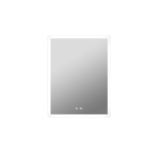 English Elm Aurorium Frameless Led Vanity Mirror with Defogger for Modern Spa Bathrooms B2731P478345