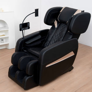 English Elm Massage Chair Recliner With Zero Gravity, Full Body Air Pressure & Ergonomic Comfort For Relief W1875P300906
