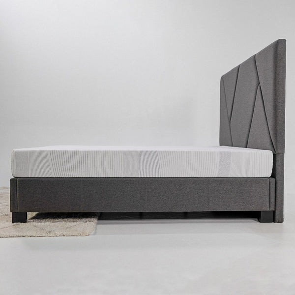 English Elm Regen King Size Copper Infused Memory Foam Mattress for Cool Deep Sleep Support B210P286842