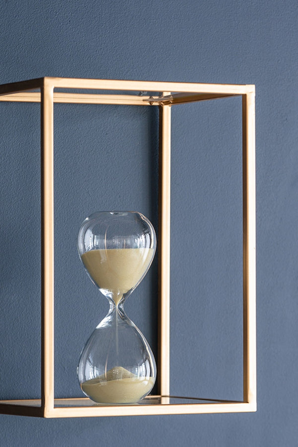 English Elm Set Of 2 Ferdinand 30-Minute Hourglasses - Elegant Bisque Sand Timers For Home & Office Decor W2078P278114-GIGA