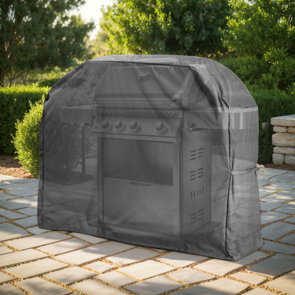 English Elm Christopher Knight Home® - Shield Patio Outdoor Bbq Grill Cover – Durable, Weather-Ready Dark Gray Protection For Grilling Fun N775P230628G