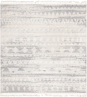 Unique Loom Arlo Avery Machine Made Tribal Rug Sandy Beige, Blue/Gray 7' 10" x 7' 10"