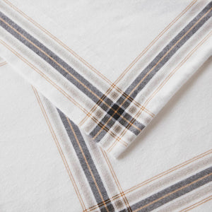 English Elm 3 Pcs Twin Sheet Set In Classic Tan Plaid - Soft Cotton Flannel For Cozy Comfort & Timeless Style B035P319776