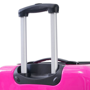 English Elm Hardshell Polycarbonate 3 Piece Luggage Set Spinner Wheels Tsa Lock Expandable Travel Multicolor Purple N732P184448Z