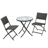 Christopher Knight Home® Noble House El Paso 3Pc Folding Table/Chair Set