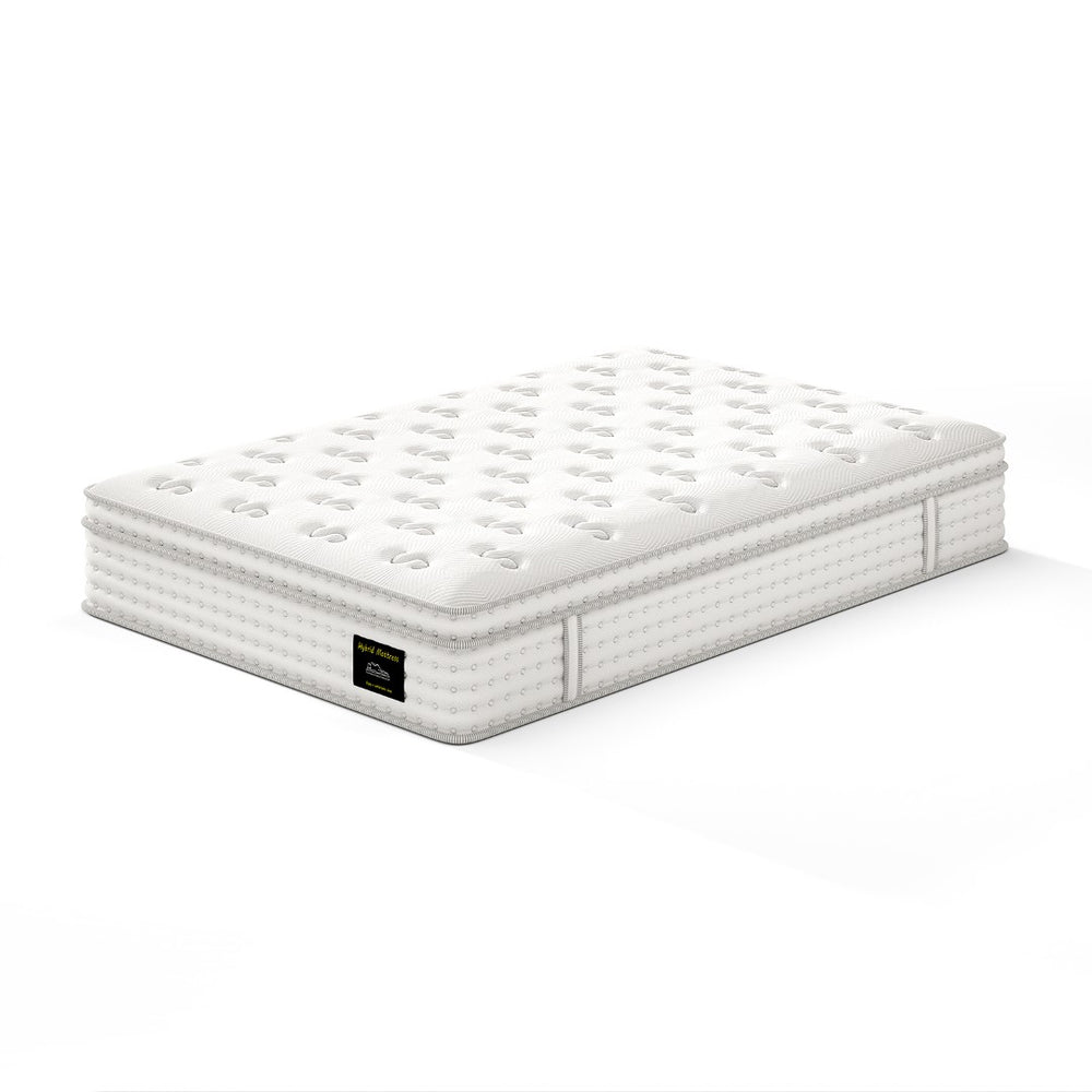 English Elm 12'' Hybrid Full Mattress Memory Foam Pocket Coils Fiberglass Free Spinal Support B2716P383548