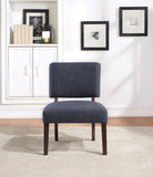 OSP Home Furnishings Jasmine Accent Chair Navy