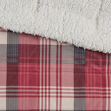 Woolrich Tasha Lodge/Cabin Oversized Sofstpun Down Alternative  Throw WR50-1349 Red