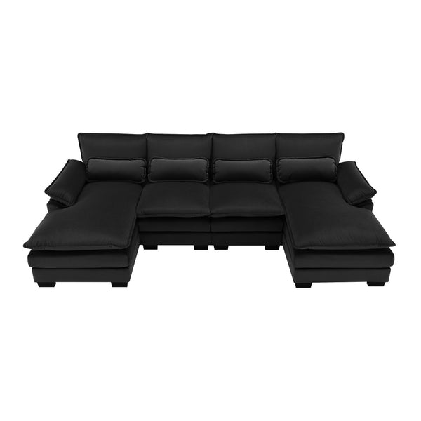 English Elm 8004aac-package Stylish Home Furnishing Set for Modern Living Spaces Black N723P240820T
