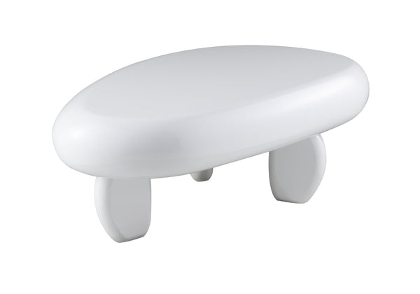 English Elm Wylie Lacquered Mdf Coffee Table Low Profile Gloss Finish for Modern Living Rooms B2726P415876