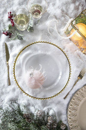 English Elm 8 Pack Plastic Charger Plates - Stylish, Durable & Reusable Table Decor For Events & Gatherings W2078P285450