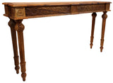 Moti Tigard Console with Handcarved Detailing 24005001A