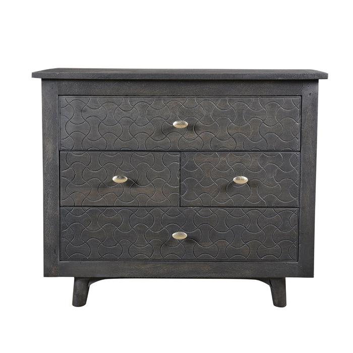 Moti Gridley 4-Drawer Nightstand 24014001A