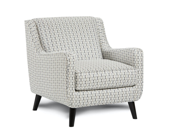 Fusion Entice Limbo Denim Accent Chair - Stylish Geometric Design With Durable Fabric & Coffee Finish Legs Multi Ws,80% Polypropylene,20% Polyester 240 Limbo Denim Accent Chair