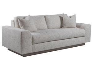 Lexington Artistica Home Lana Elegant Bench Seat Sofa With Luxurious Down Pillows And Driftwood Finish For Stylish Living  Wood 2410-33-1-40