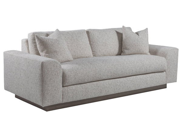 Lexington Artistica Home Lana Elegant Bench Seat Sofa With Luxurious Down Pillows And Driftwood Finish For Stylish Living  Wood 2410-33-1-40